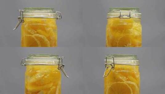 水果酒-橙子泡酒2高清在线视频素材下载