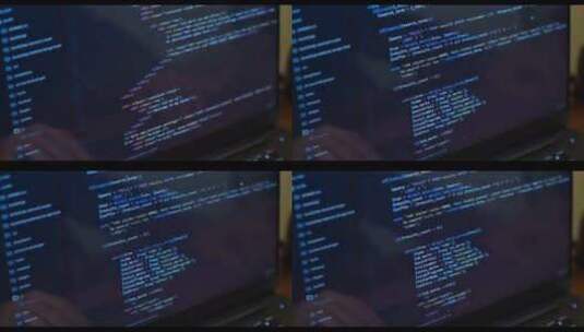 程序员开发编程 互联网信息安全程序代码高清在线视频素材下载
