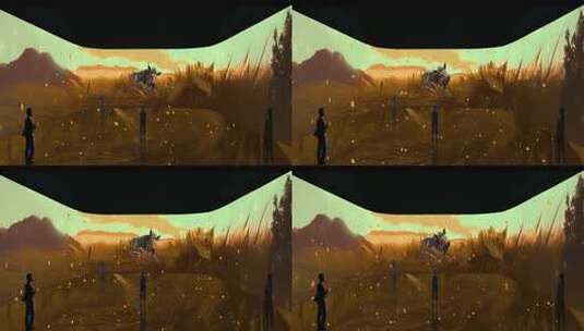 山海经-当康沉浸式空间效果高清在线视频素材下载