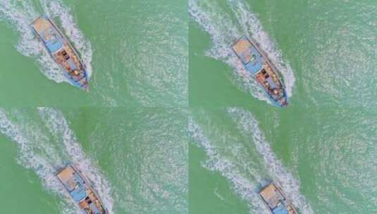 【原创4K】漳州东山岛渔船高清在线视频素材下载