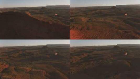 沙漠布朗亚利桑那巴特航拍高清在线视频素材下载