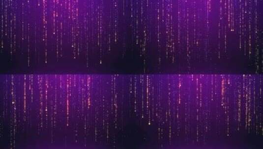紫色的动态粒子雨高清在线视频素材下载