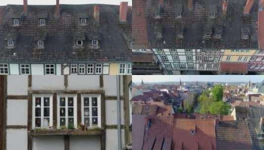 德国小镇高清在线视频素材下载