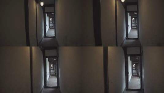 绍兴鲁迅故居建筑视频素材高清在线视频素材下载