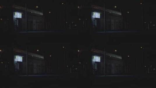 北京城市街道夜景高清在线视频素材下载
