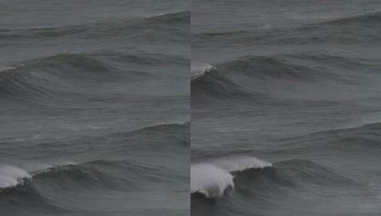 海上的巨浪高清在线视频素材下载