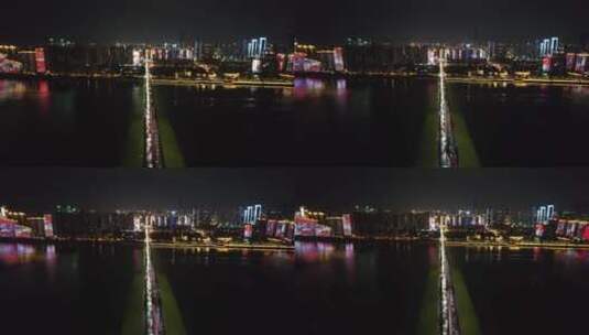 湖南长沙城市宣传片地标建筑航拍高清在线视频素材下载