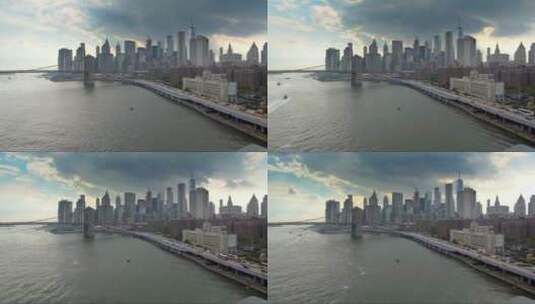 航拍城市风景 (5)高清在线视频素材下载