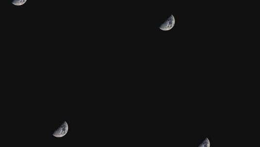 月球延时摄影高清在线视频素材下载