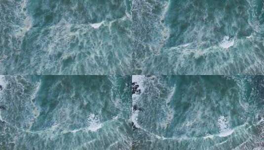 海面上的海浪高清在线视频素材下载