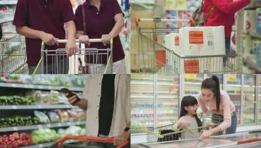 【合集】超市购物高清在线视频素材下载