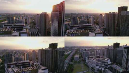 上海高楼CBD高清在线视频素材下载