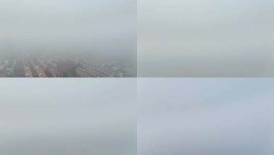 上海云海 上海中心 上海高度 陆家嘴全景高清在线视频素材下载
