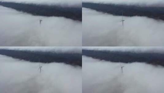 湖北利川齐岳山雨后云海涌动高清在线视频素材下载