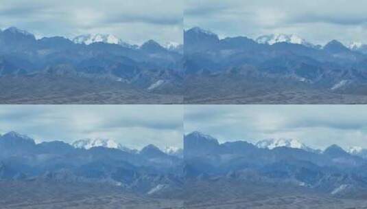 天山山脉雪山高清在线视频素材下载