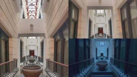酒店阳台装修设计高清在线视频素材下载