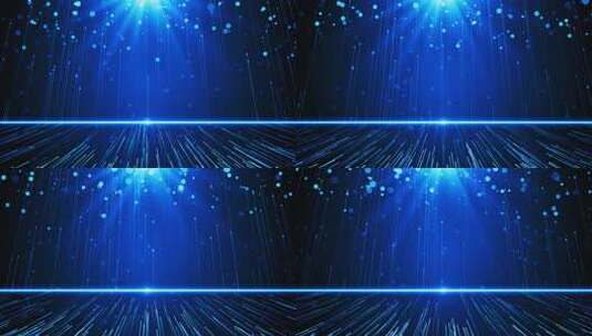 4K蓝色粒子晚会背景AE模板高清AE视频素材下载
