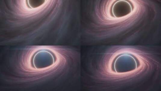 黑洞漫游宇宙太空银河星云太阳系行星星球 (3)高清在线视频素材下载