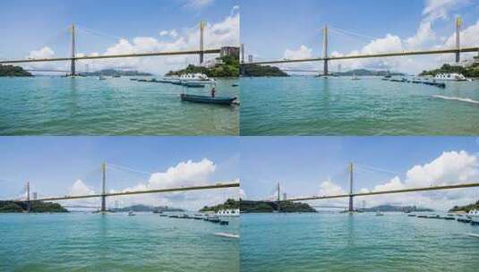 香港的延时桥高清在线视频素材下载