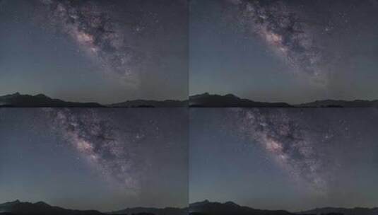 银河星空延时摄影4k高清在线视频素材下载