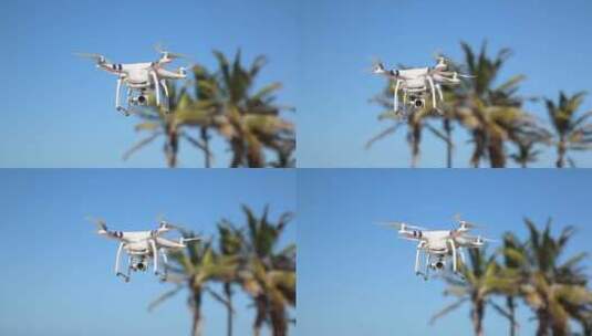 无人机 空中拍摄 飞行器航拍高清在线视频素材下载