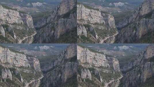 The Verdon Gorge，上普罗旺斯阿尔卑斯，法国高清在线视频素材下载