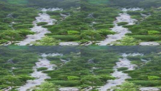 贵州荔波翠谷瀑布高清在线视频素材下载