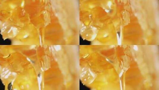蜂蜜蜂巢高清在线视频素材下载