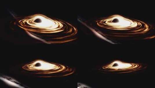 太阳系黑洞高清在线视频素材下载