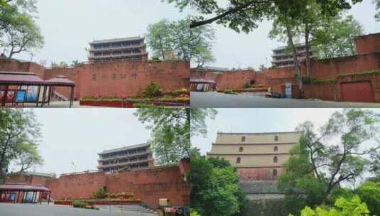 广州博物馆镇海楼五层楼古建筑高清在线视频素材下载
