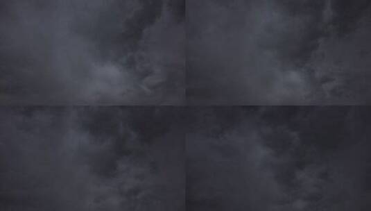 夜晚天空上的乌云高清在线视频素材下载