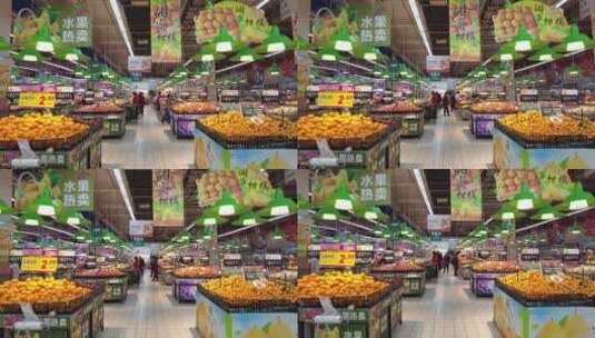 超市水果4K实拍高清在线视频素材下载
