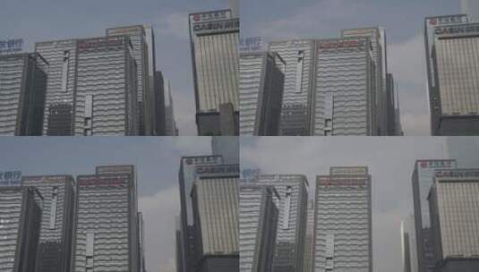 IFS金融中心商务高楼大厦高清在线视频素材下载