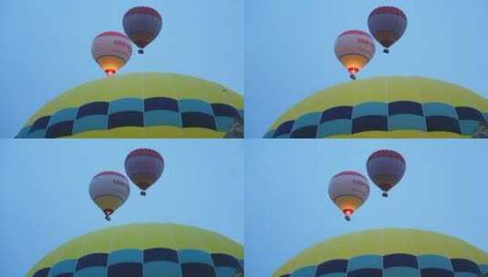 土耳其格雷梅热气球高清在线视频素材下载