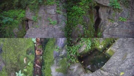 杭州吴山景区青衣洞4K视频素材高清在线视频素材下载