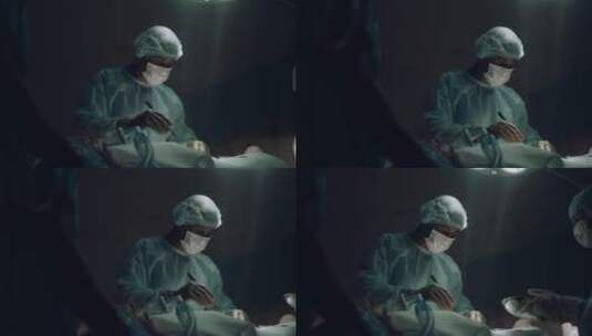 外科手术台现场高清在线视频素材下载