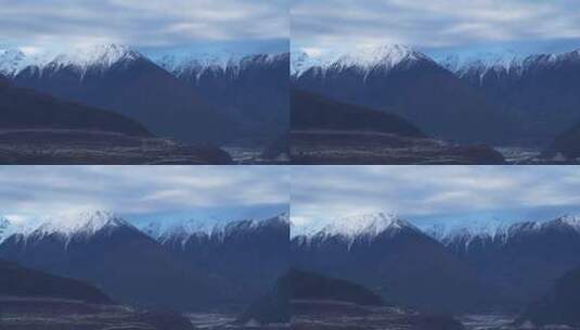 西藏林芝地区航拍709高清在线视频素材下载