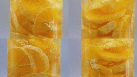 水果酒-橙子泡酒4高清在线视频素材下载