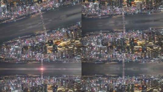 深圳城市星际穿越高清在线视频素材下载