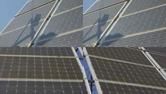 太阳能电池板高清在线视频素材下载