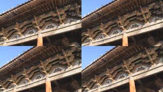 房屋 建筑 古代建筑 文化 历史高清在线视频素材下载