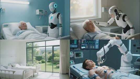 智慧医疗科技健康AI医院大合集高清在线视频素材下载