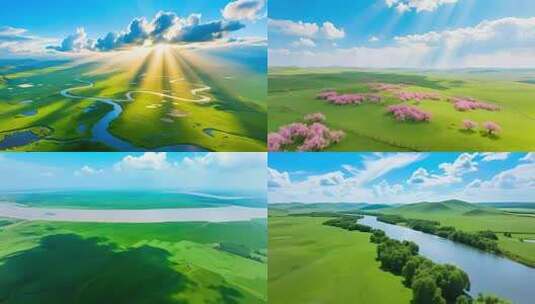 宽屏《吉祥》配乐 根据音乐制作高清在线视频素材下载