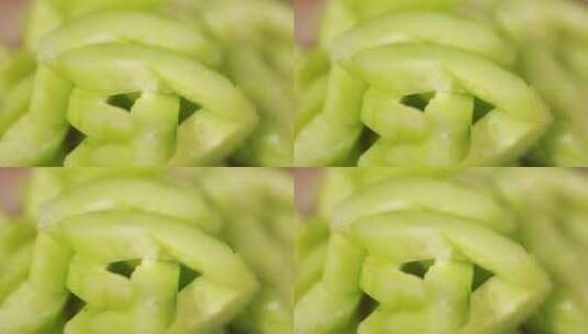 黄瓜削皮去黄瓜瓤高清在线视频素材下载