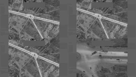 卫星拍摄的阿富汗城市高清在线视频素材下载