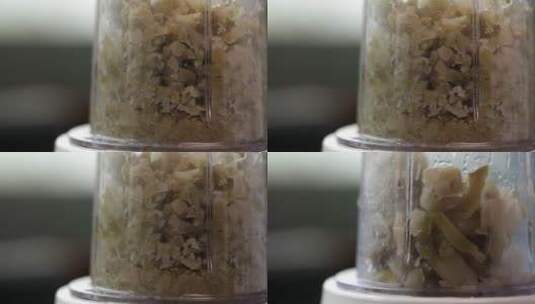 【镜头合集】粉碎榨菜取样实验室检测高清在线视频素材下载
