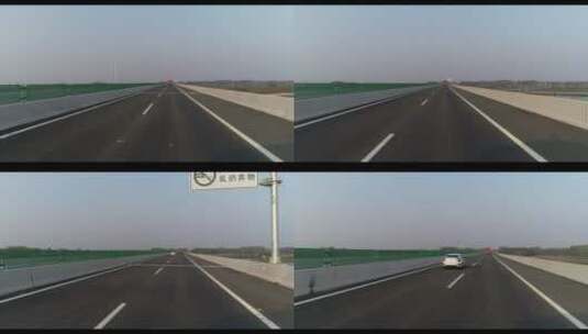 刚修建好的长江大桥航拍高清在线视频素材下载
