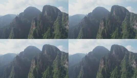 湖南莽山五指峰景区4k航拍高清在线视频素材下载