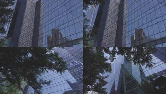 北京升格wfc环球金融中心高清在线视频素材下载