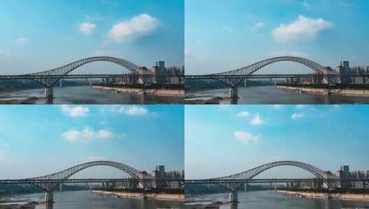 非独家 8K重庆朝天门大桥城市地标风景延时高清在线视频素材下载